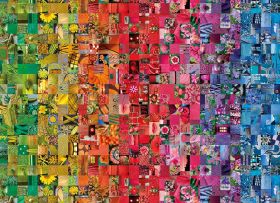Puzzle 1000 Pezzi Clementoni Collage Color Boom Collection | Puzzle Composizioni