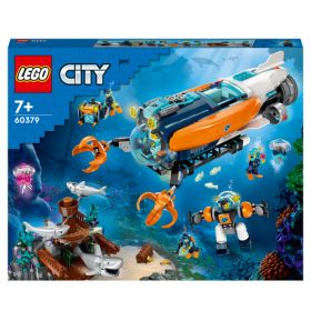 LEGO 60379 Sottomarino per esplorazioni abissali | LEGO City