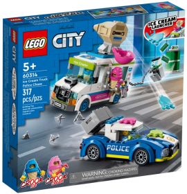 LEGO 60314 Il Furgone dei Gelati e l’Inseguimento della Polizia | LEGO City - Confezione