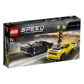 LEGO 75893 2018 Dodge Challenger SRT Demon e 1970 Dodge Charger R/T | LEGO Speed Champions