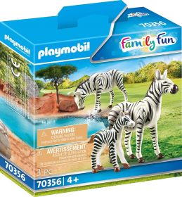 Playmobil 70356 Famiglia di Zebre (Playmobil Zoo)