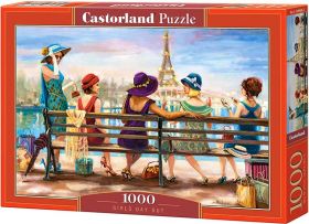 Puzzle 1000 pezzi Castorland Uscita tra Ragazze | Puzzle Persone