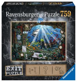 Puzzle Escape Room 759 pezzi Ravensburger Il Sommergibile Box