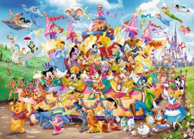 Carnevale Disney (Puzzle 1000 pezzi Ravensburger)