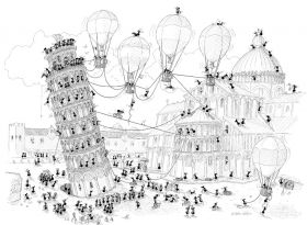 Puzzle Formiche 1000 pezzi Pisa (Puzzle Fabio Vettori) su arsludica.com