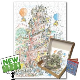Puzzle Formiche 1000 pezzi Torre di Babele | Puzzle Fabio Vettori