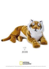 Tigre Super Gigante 100 cm (Peluche National Geographic)